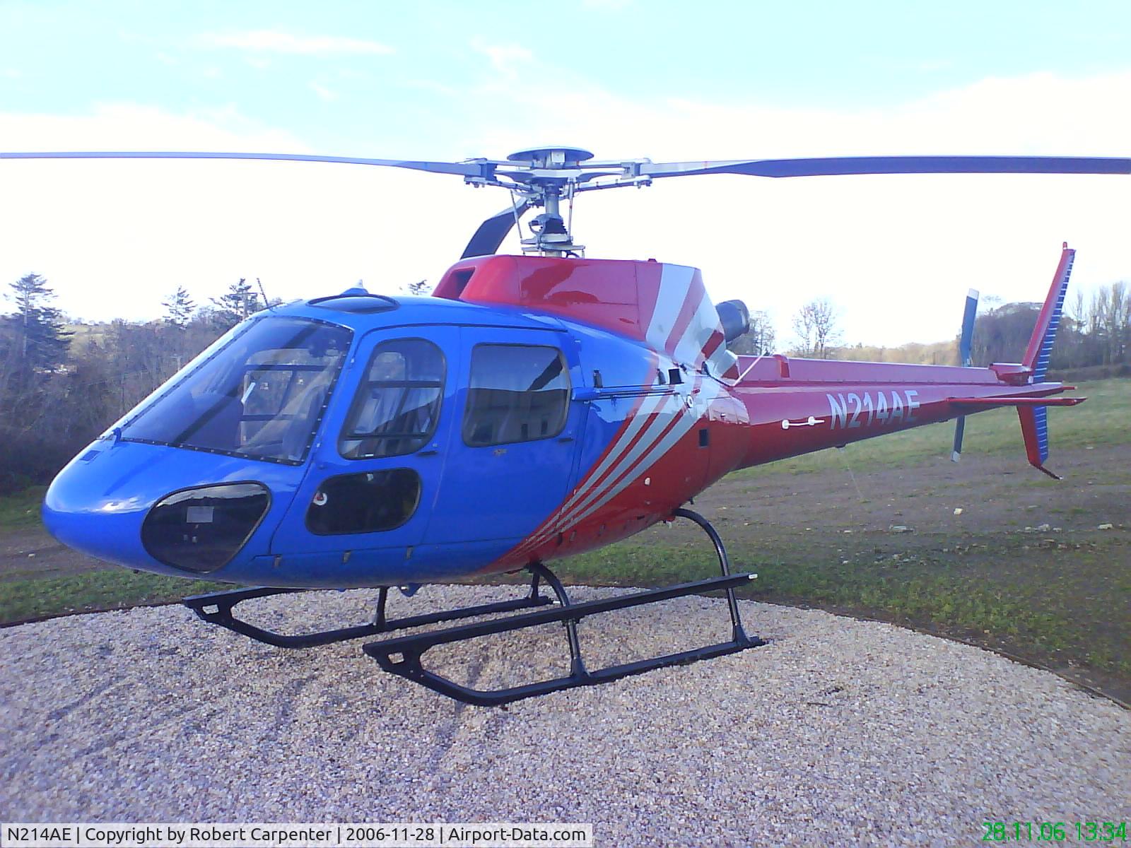 N214AE, Eurocopter AS-350B-2 Ecureuil C/N 4019, N214AE Based near Co. Wexford Ireland