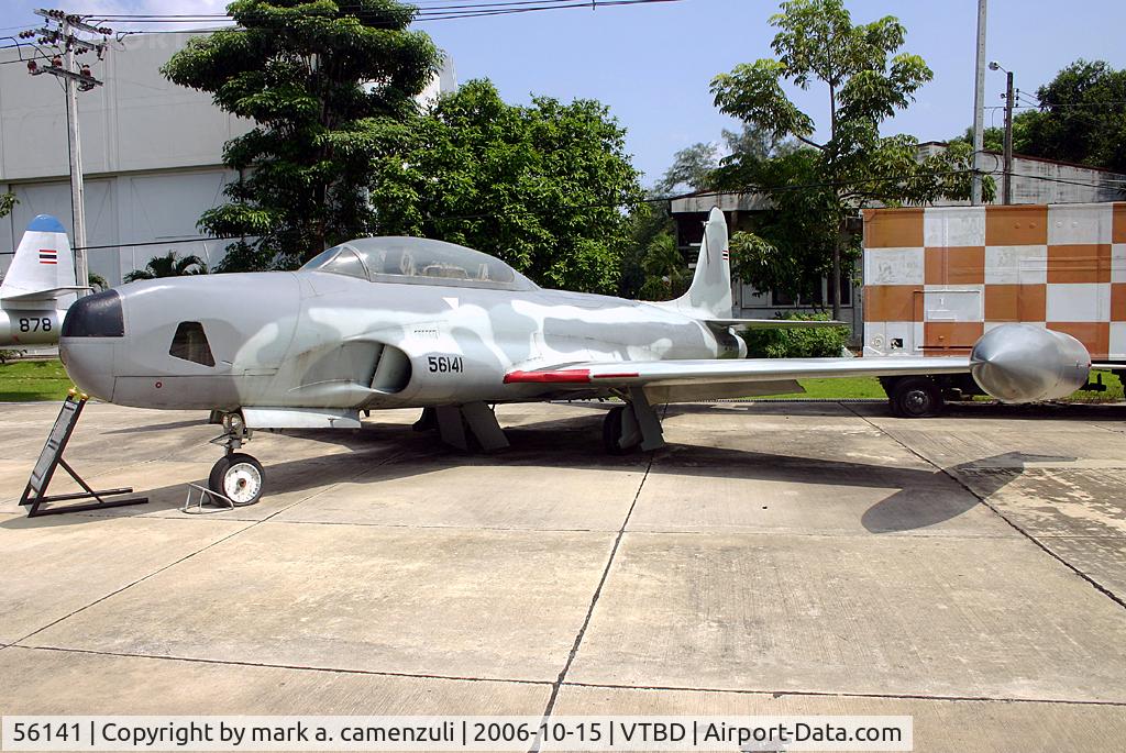 56141, 1953 Lockheed RT-33A Shooting Star C/N 580-9215, MILITARY