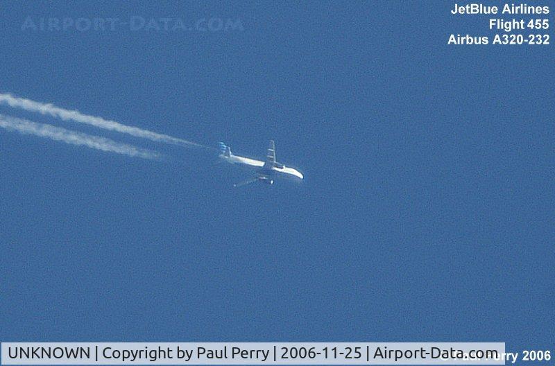 UNKNOWN, Contrails Various C/N Unknown, You can almost make of her tail well enough to ID her