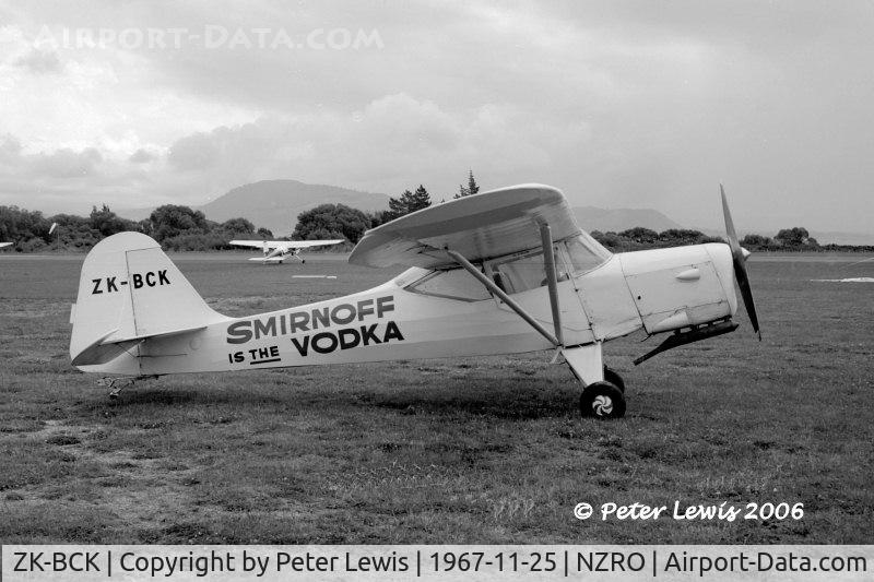 ZK-BCK, Auster J-5F Aiglet Trainer C/N 3106, Auster J-5F Trainer ZK-BCK