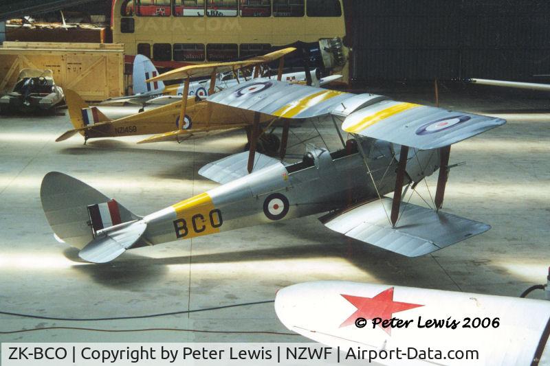 ZK-BCO, De Havilland DH-82A Tiger Moth II C/N 83420, DH82A ZK-BCO