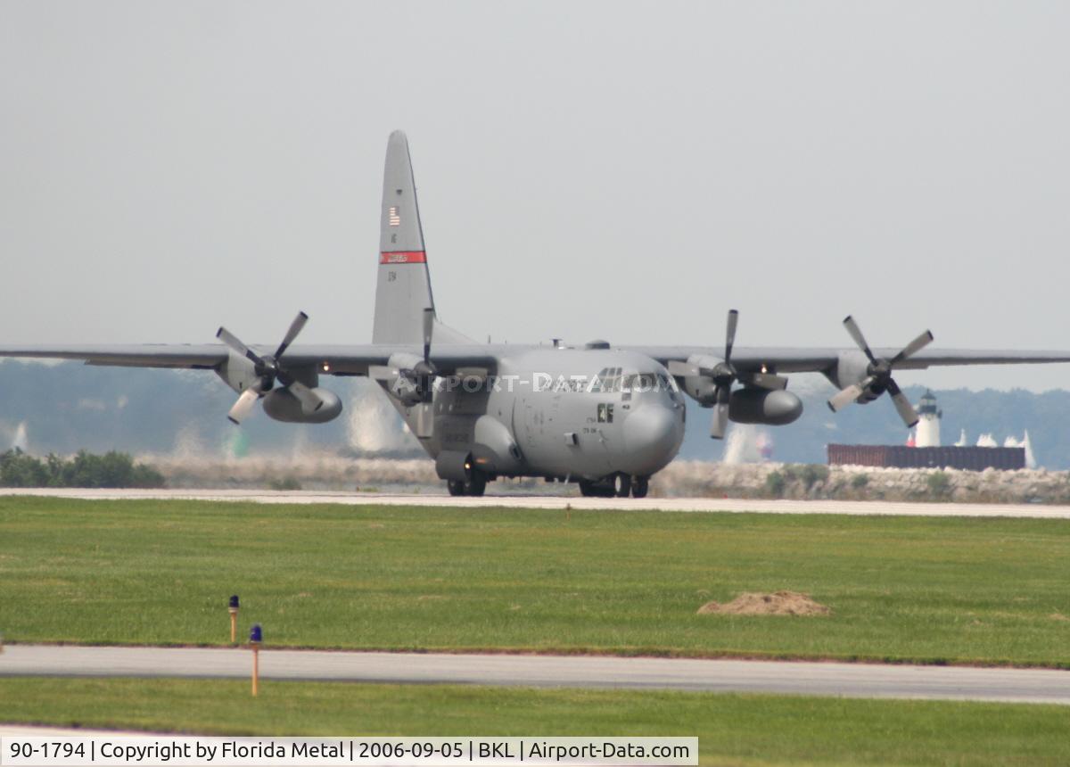 90-1794, 1990 Lockheed C-130H Hercules C/N 382-5247, C-130 Ohio National Guard