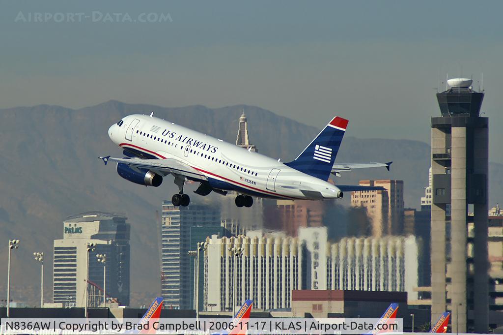 N836AW, 2005 Airbus A319-132 C/N 2570, US Airways / 2005 Airbus A319-132