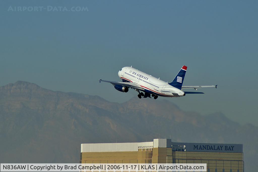 N836AW, 2005 Airbus A319-132 C/N 2570, US Airways / 2005 Airbus A319-132