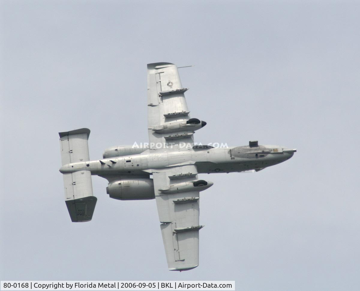 80-0168, 1980 Fairchild Republic A-10A Thunderbolt II C/N A10-0518, A-10