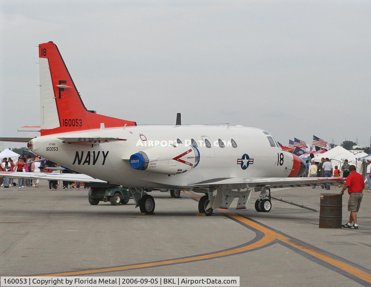 160053, North American Rockwell CT-39G (N-265) Sabreliner C/N 306-104, U.S. Navy T-39 Sabreliner
