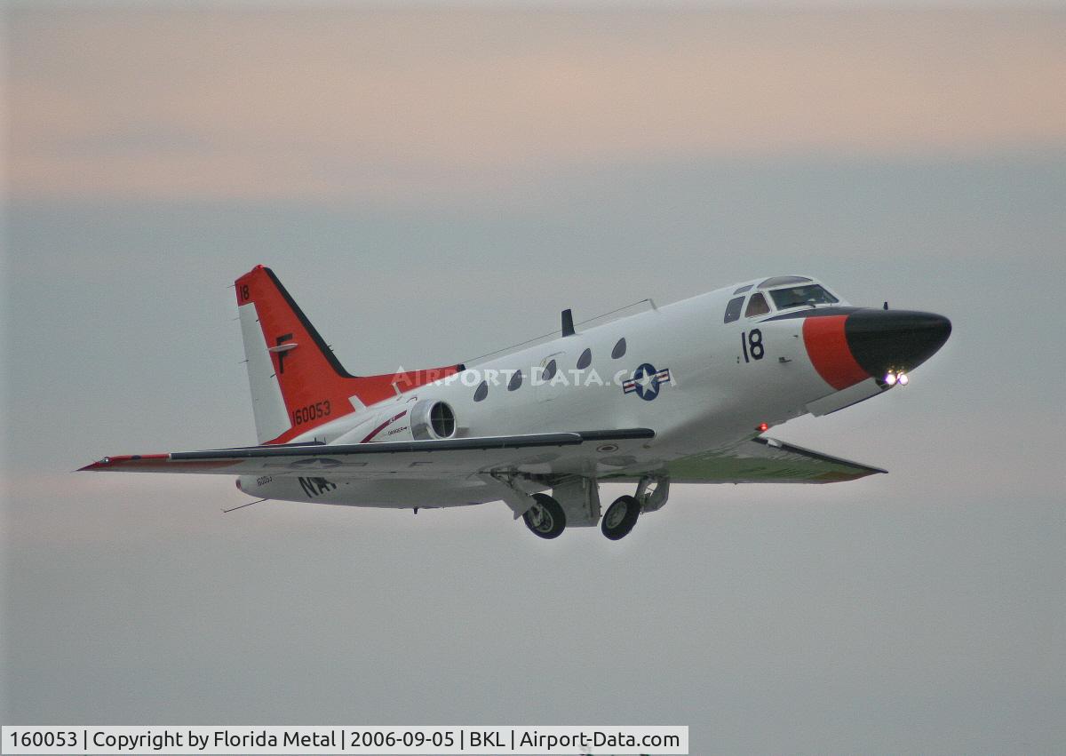 160053, North American Rockwell CT-39G (N-265) Sabreliner C/N 306-104, U.S. Navy T-39 Sabreliner