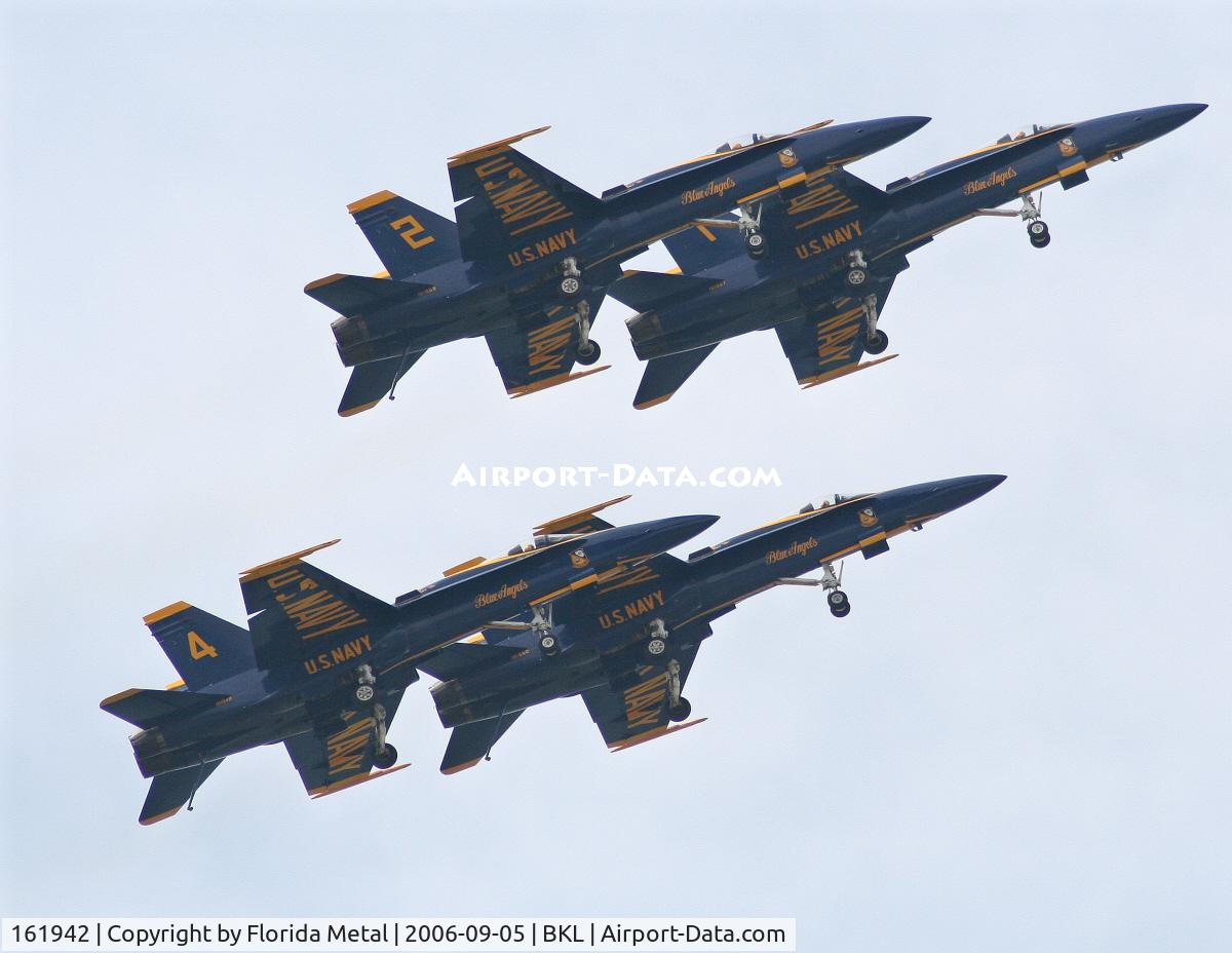 161942, McDonnell Douglas F/A-18A Hornet C/N 0149, U.S. Navy Blue Angels F-18 Hornets