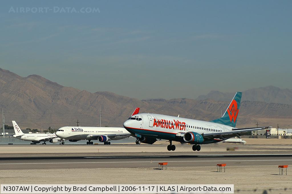 N307AW, 1990 Boeing 737-3G7 C/N 24634, America West Airlines / 1990 Boeing 737-3G7