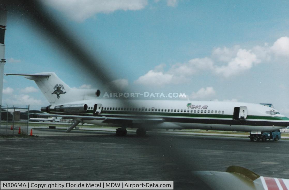 N806MA, 1980 Boeing 727-225 C/N 22437, Florida Panthers Miami Air jet