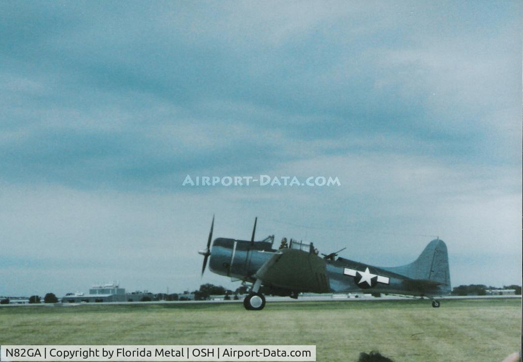 N82GA, Douglas SBD-5 Dauntless C/N 54532, Confederate Air Force Dauntless at OSH
