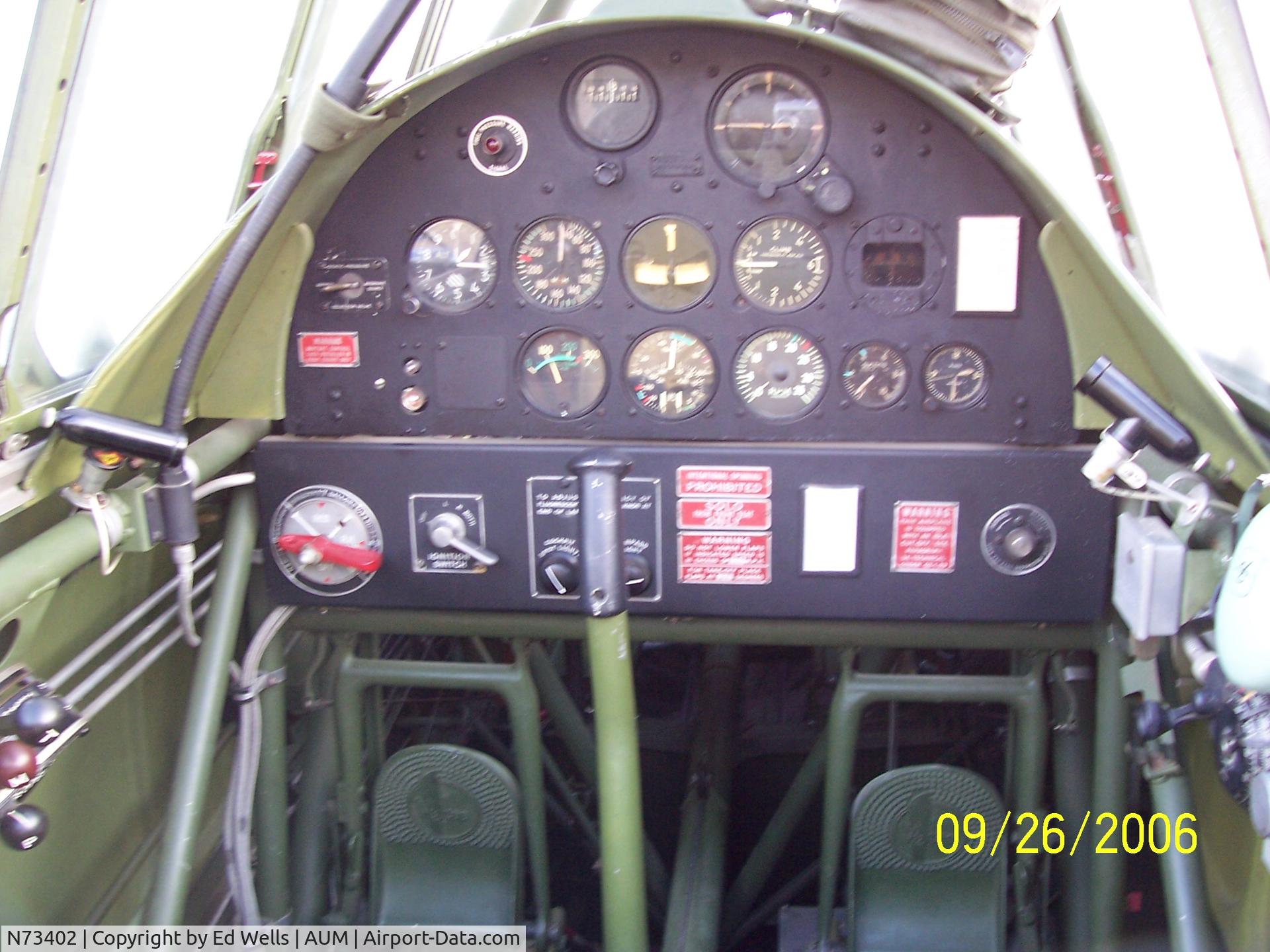 N73402, 1943 Consolidated Vultee BT-15 C/N 8516, At AUM