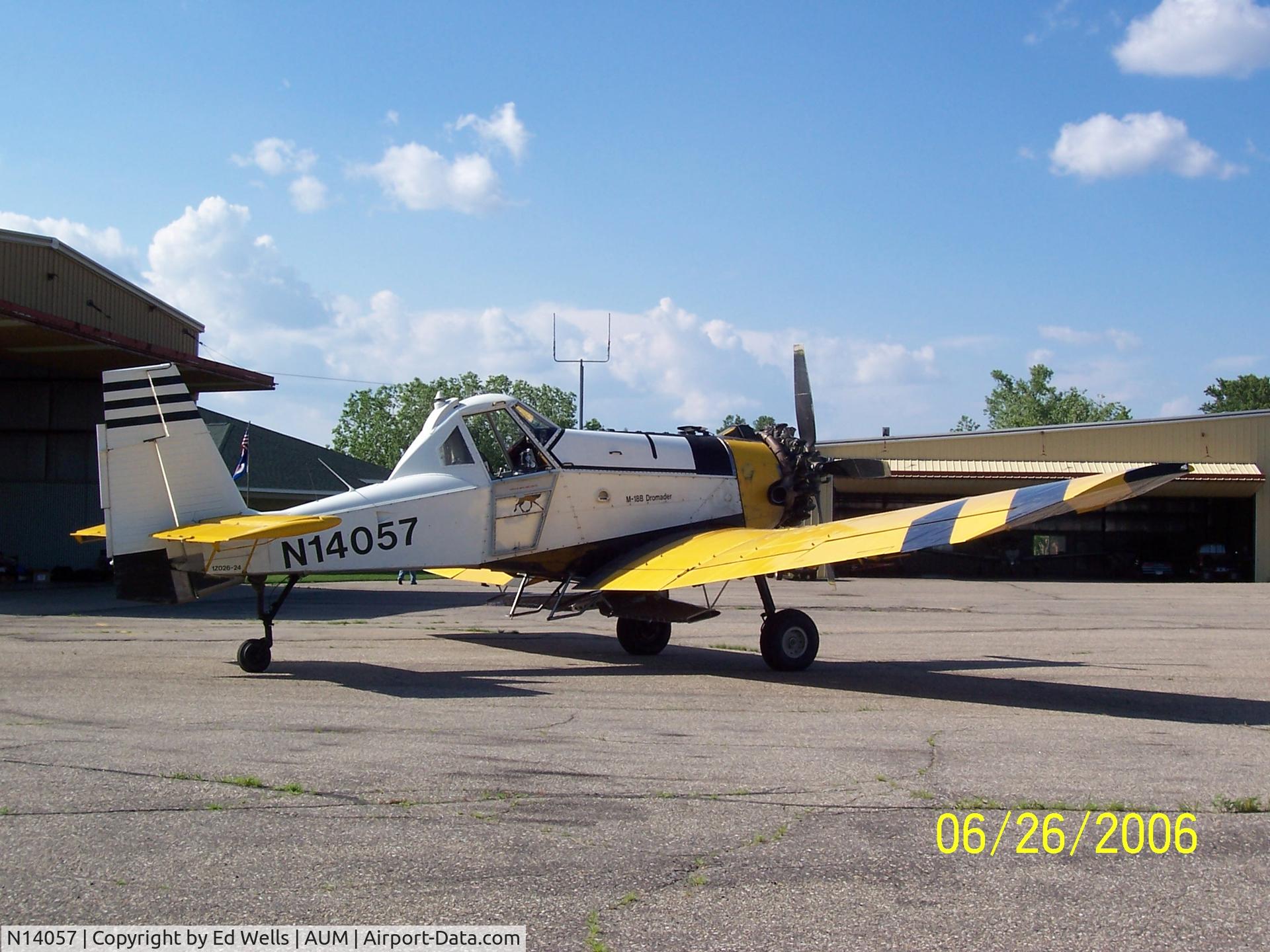 N14057, 1996 PZL-Mielec M-18B C/N 1Z026-24, On the ramp