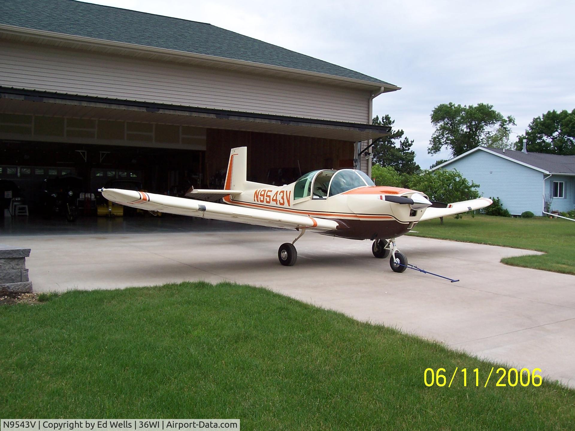 N9543V, 1970 Mooney M10 Cadet C/N 700033, Holland Air Park Fly In