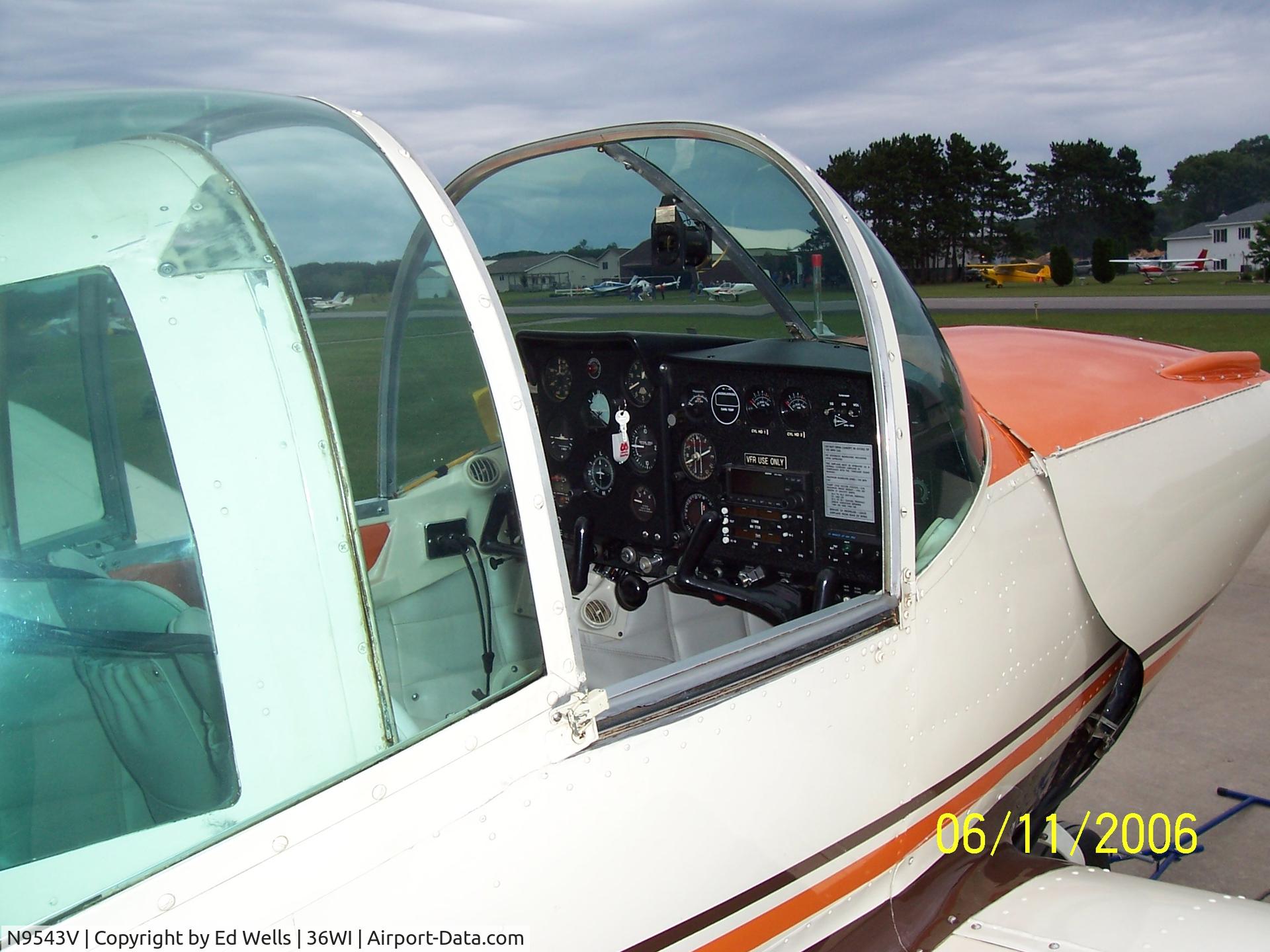 N9543V, 1970 Mooney M10 Cadet C/N 700033, Holland Air Park