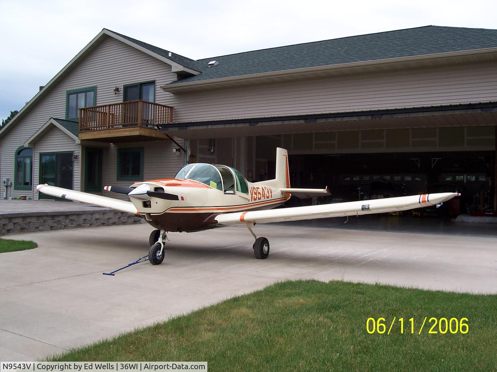 N9543V, 1970 Mooney M10 Cadet C/N 700033, Holland Air Park
