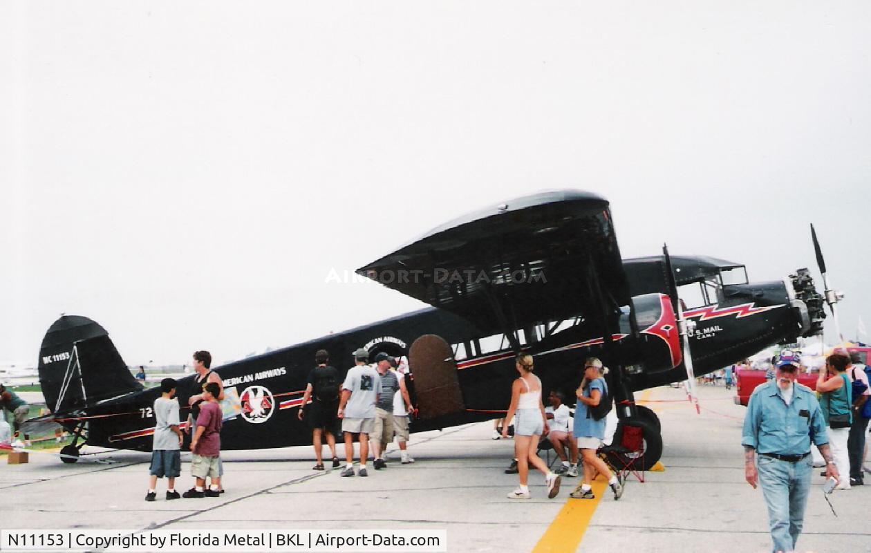 N11153, 1931 Stinson SM-6000-B C/N 5021, Static display