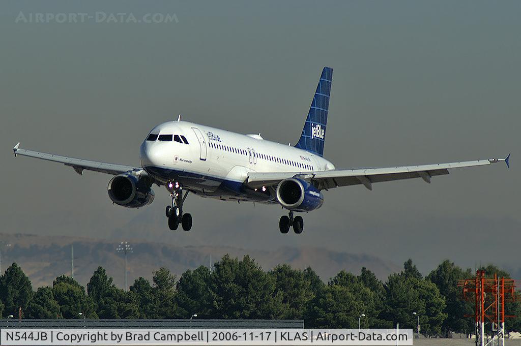 N544JB, 2002 Airbus A320-232 C/N 1835, jetBlue Airways - 'Blue Jean Baby' / 2002 Airbus A320-232