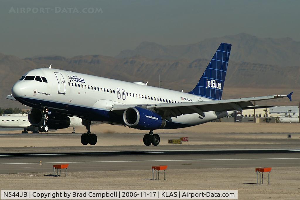 N544JB, 2002 Airbus A320-232 C/N 1835, jetBlue Airways - 'Blue Jean Baby' / 2002 Airbus A320-232