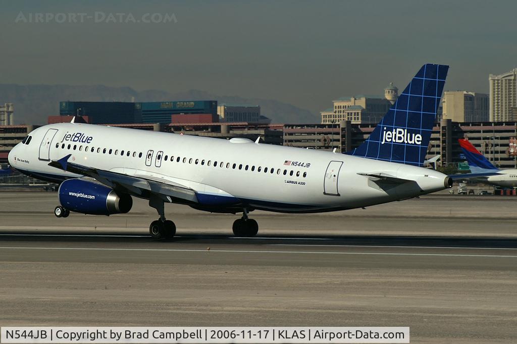 N544JB, 2002 Airbus A320-232 C/N 1835, jetBlue Airways - 'Blue Jean Baby' / 2002 Airbus A320-232
