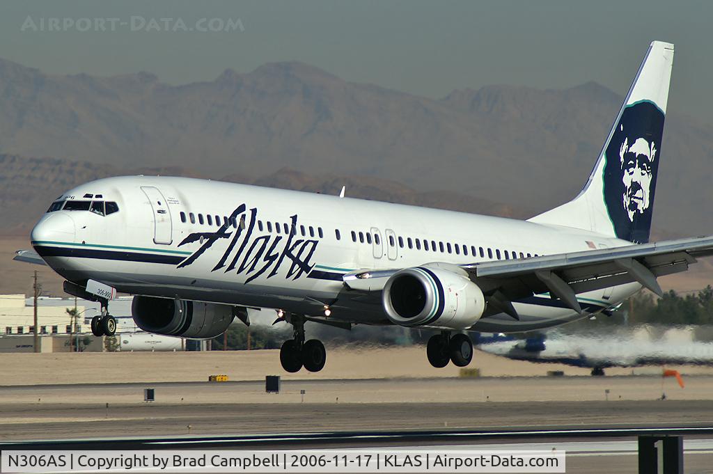 N306AS, 2001 Boeing 737-990 C/N 30014, Alaska Airlines / 2001 Boeing 737-990