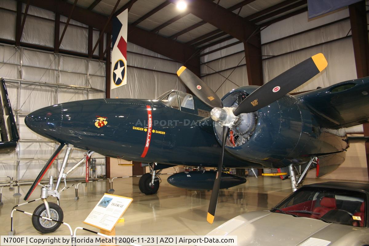 N700F, 1945 Grumman F7F-3 Tigercat C/N C.132, Tiger Cat