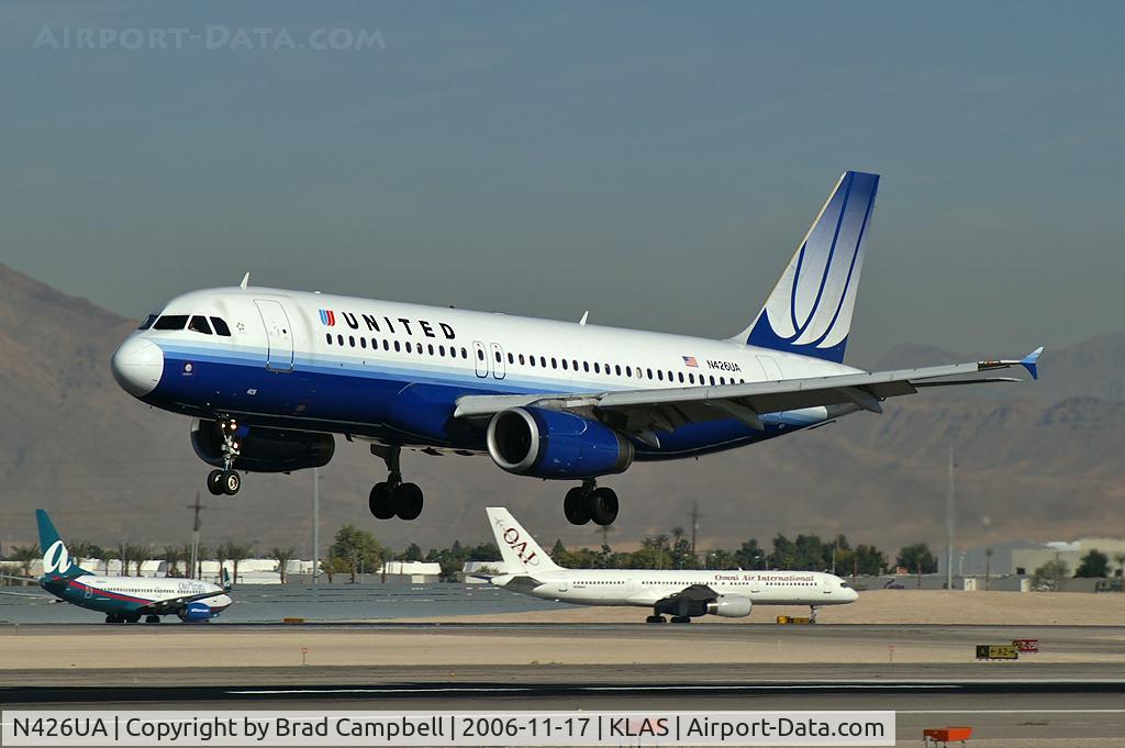 N426UA, 1995 Airbus A320-232 C/N 510, United Airlines / 1995 Airbus Industrie A320-232