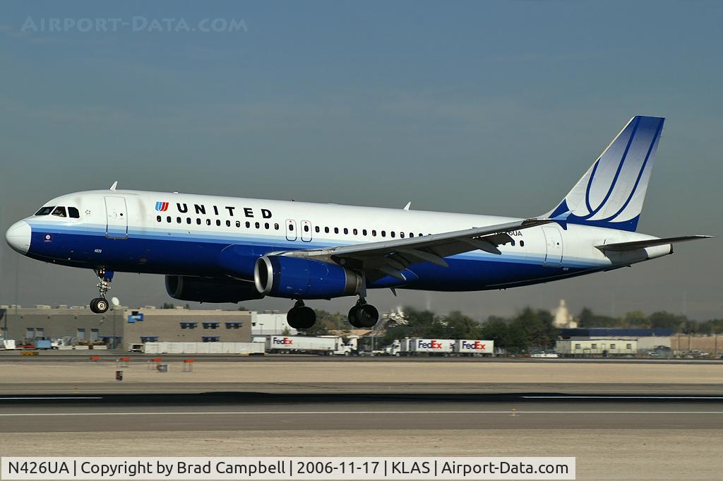 N426UA, 1995 Airbus A320-232 C/N 510, United Airlines / 1995 Airbus Industrie A320-232