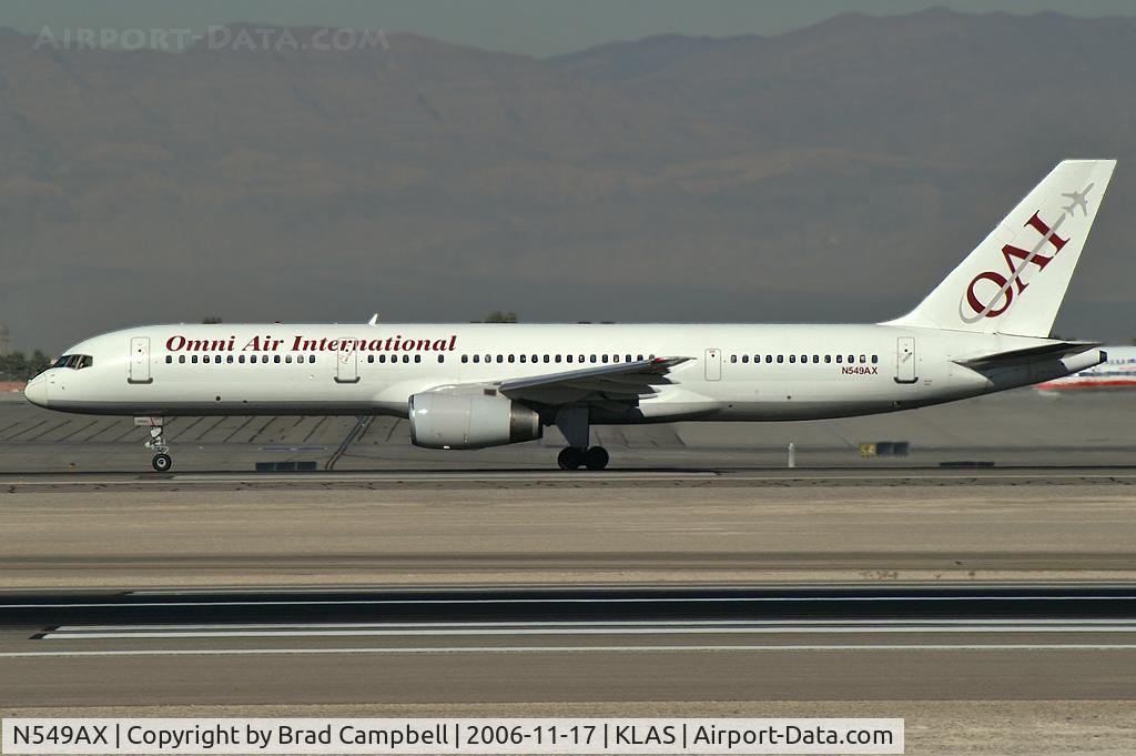 N549AX, 1989 Boeing 757-23A C/N 24528, Omni Air International / Boeing 757-23A