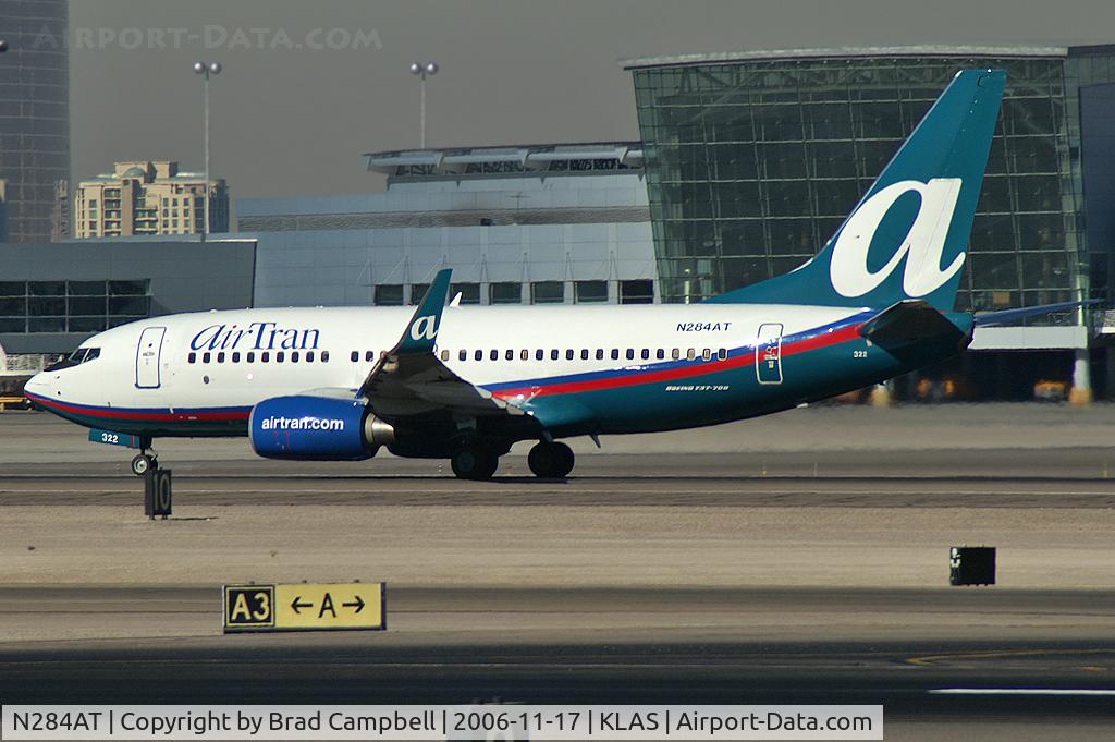 N284AT, 2006 Boeing 737-76N C/N 32668, airTran / 2006 Boeing 737-76N