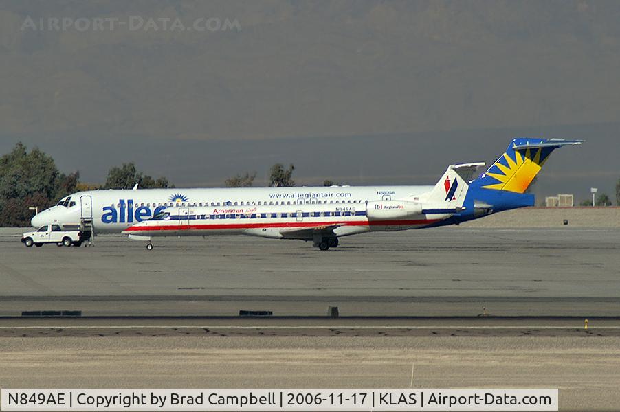 N849AE, 2003 Embraer ERJ-140LR (EMB-135KL) C/N 145716, American Eagle Airlines / 2003 Embraer EMB-135KL