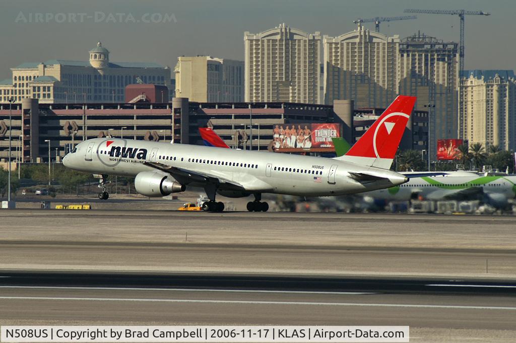 N508US, 1985 Boeing 757-251 C/N 23197, Northwest Airlines / 1985 Boeing 757-251