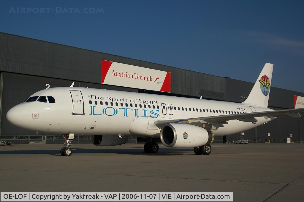 OE-LOF, 1997 Airbus A320-232 C/N 667, Lotus Air Airbus 320 still with Austrian reg