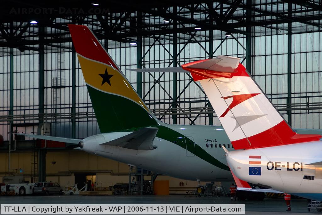 TF-LLA, 1989 Boeing 767-366/ER C/N 24541, Ghana Airways Boeing 767-300