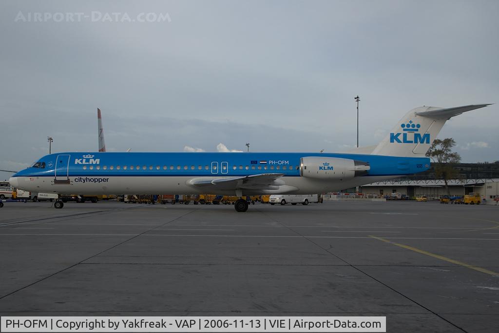 PH-OFM, 1993 Fokker 100 (F-28-0100) C/N 11475, KLM Fokker 100