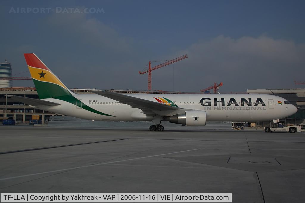 TF-LLA, 1989 Boeing 767-366/ER C/N 24541, Ghana Airways Boeing 767-300