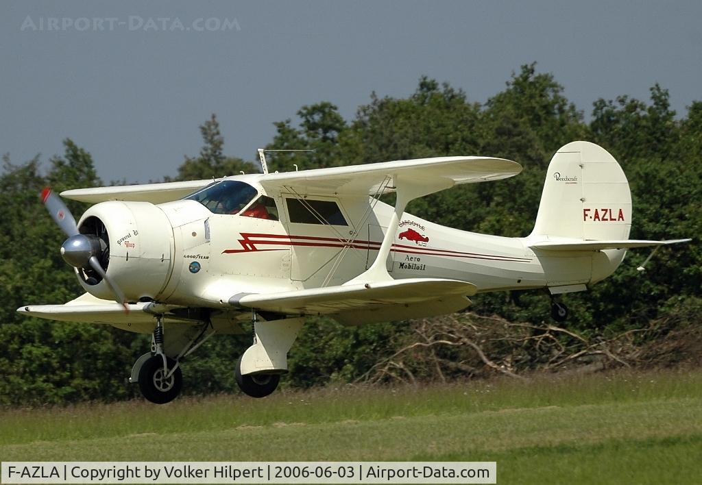 F-AZLA, 1943 Beech D17S Staggerwing C/N 4829, Beechcraft Model 17 Staggerwing (GB-2)