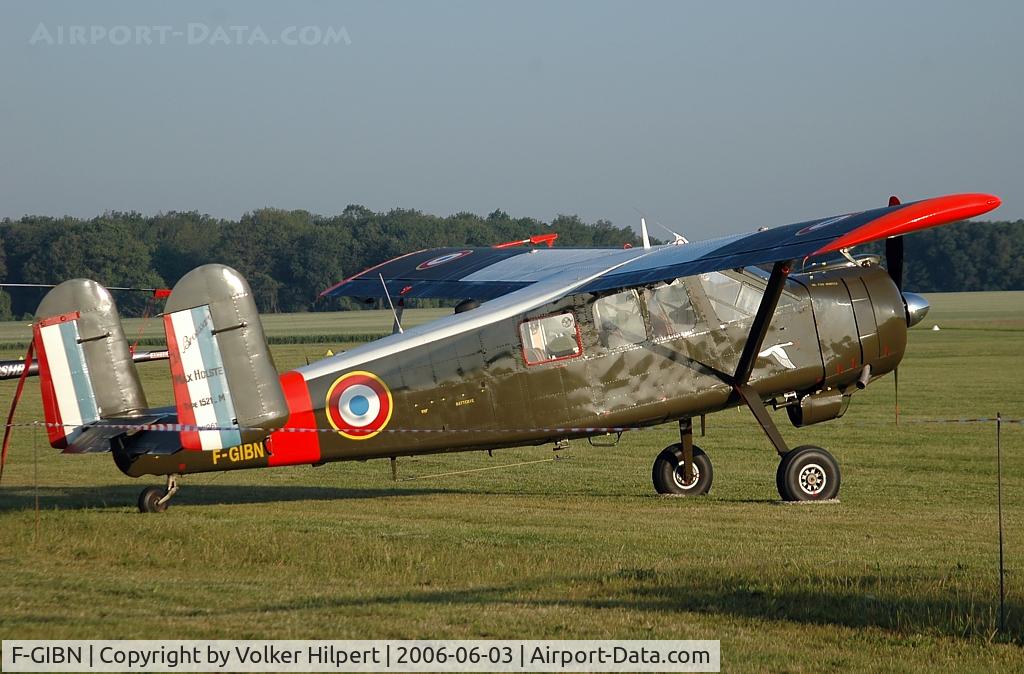 F-GIBN, Max Holste MH-1521M Broussard C/N 317, Max Holste MH.1521M Broussard