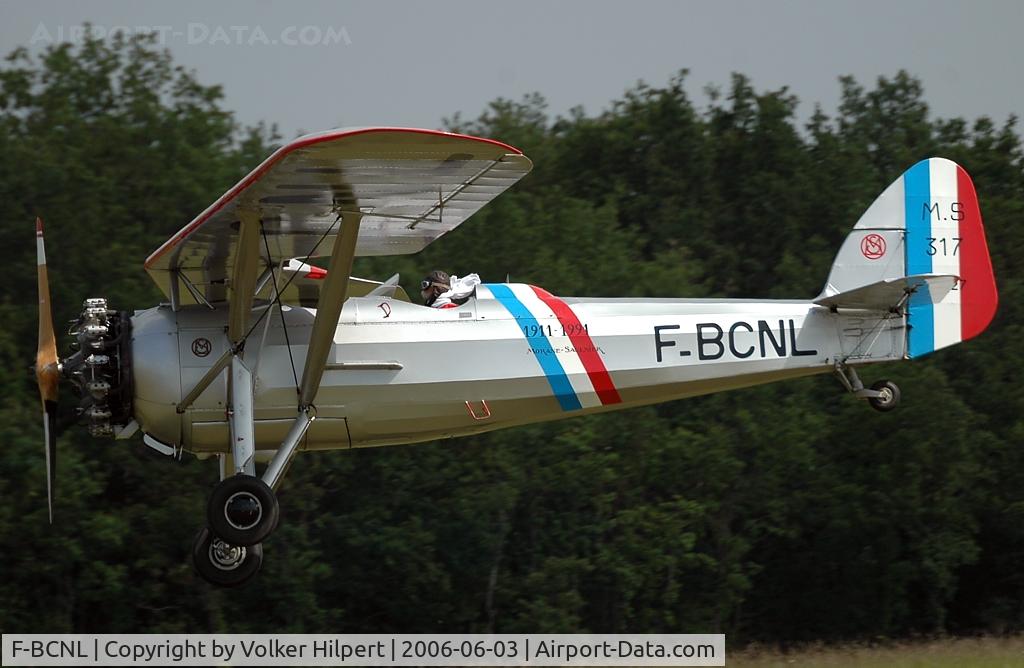 F-BCNL, Morane-Saulnier MS.317 C/N 6527, Morane-Saulnier MS.317
