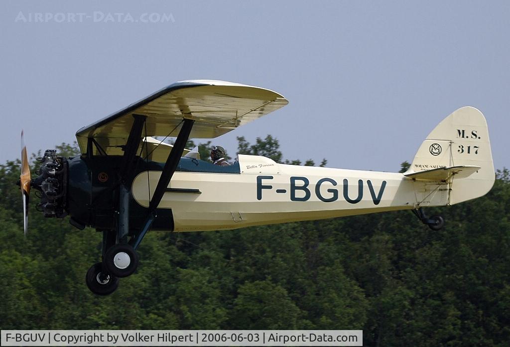 F-BGUV, Morane-Saulnier MS.317 C/N 297, Morane-Saulnier MS.317