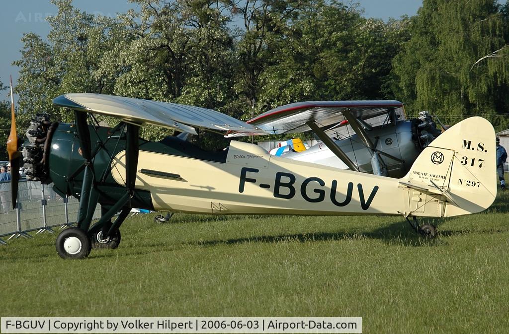 F-BGUV, Morane-Saulnier MS.317 C/N 297, Morane-Saulnier MS.317