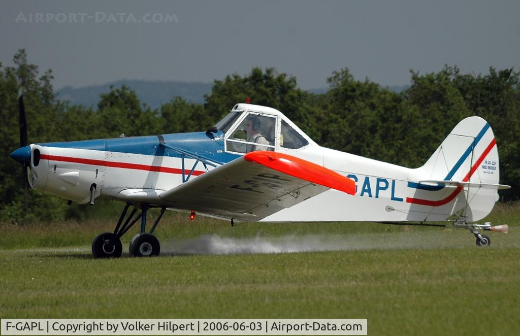 F-GAPL, 1968 Piper PA-25-235 Pawnee C/N 25-4714, Piper PA-25-235