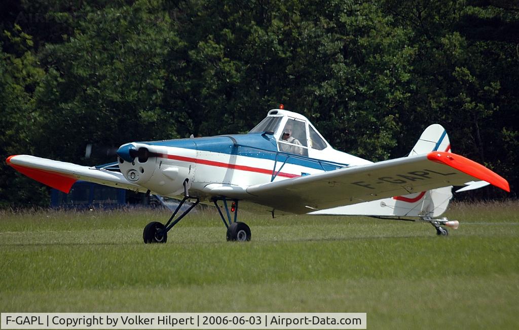 F-GAPL, 1968 Piper PA-25-235 Pawnee C/N 25-4714, Piper PA-25-235