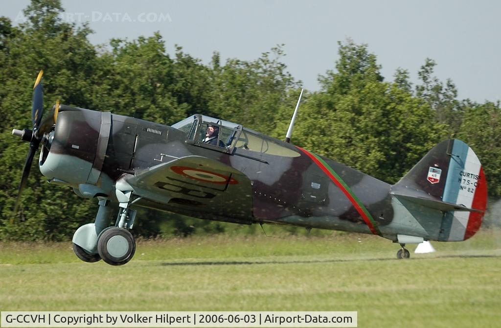 G-CCVH, 1939 Curtiss H-75A-1 C/N 12881, Curtiss P-36 Hawk