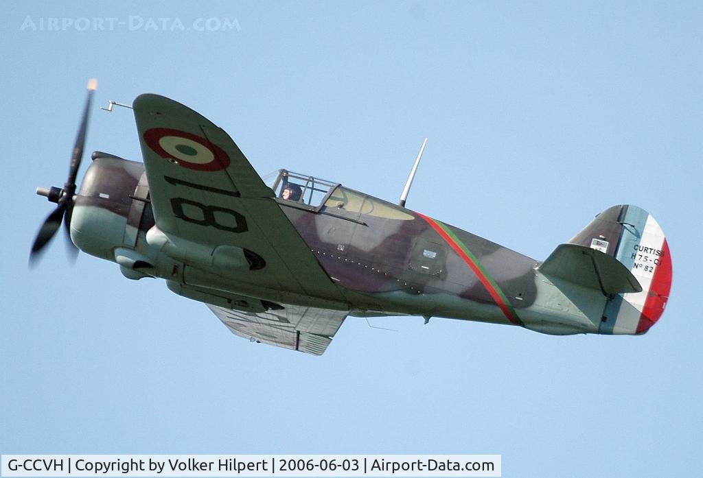 G-CCVH, 1939 Curtiss H-75A-1 C/N 12881, Curtiss P-36 Hawk