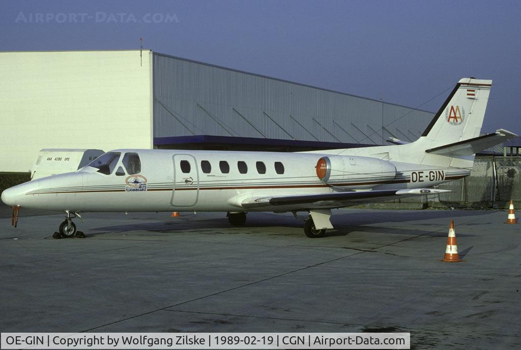 OE-GIN, 1979 Cessna 550 Citation II C/N 550-0069, visitor