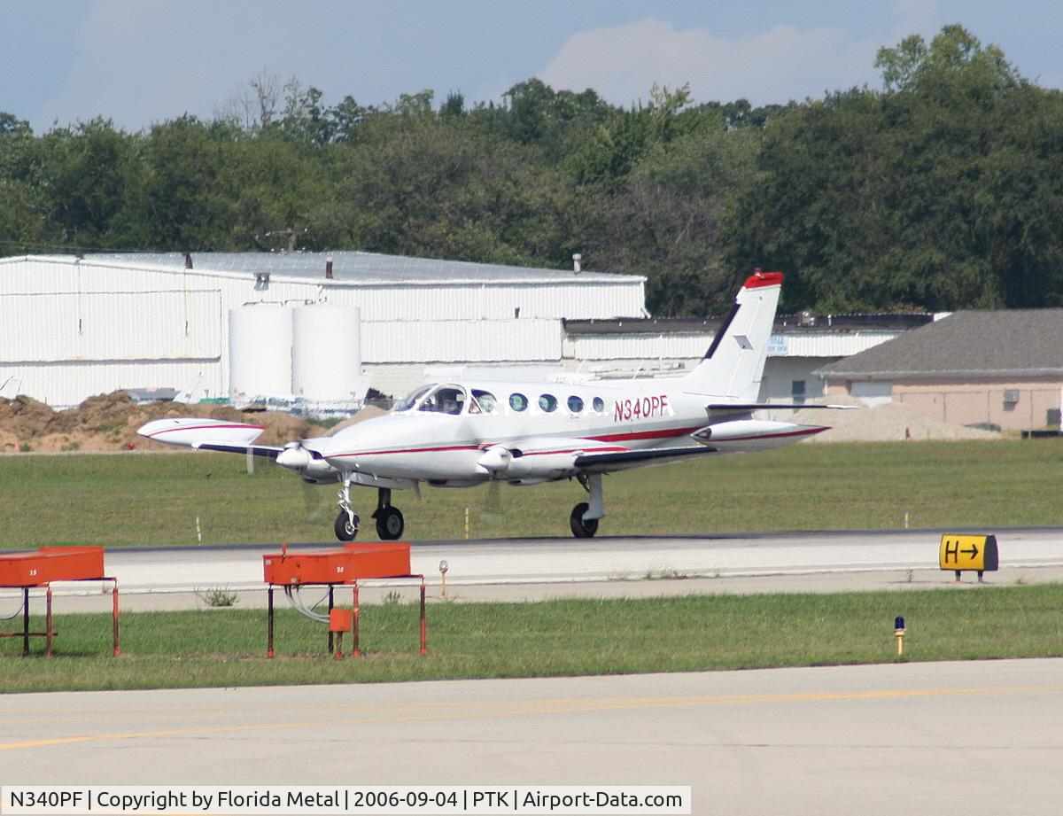 N340PF, 1977 Cessna 340A C/N 340A0225, Cessna 340