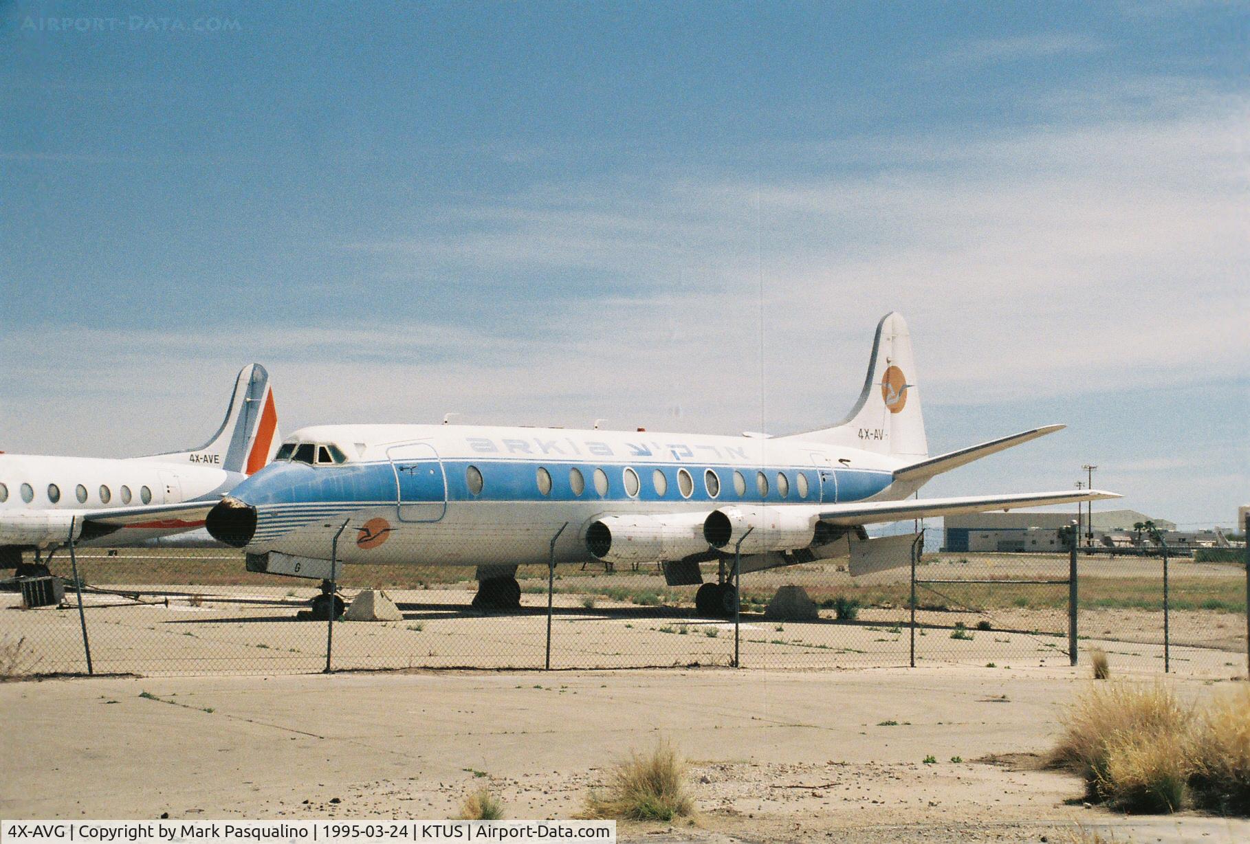 4X-AVG, 1959 Vickers Viscount 831 C/N 419, Viscount 831