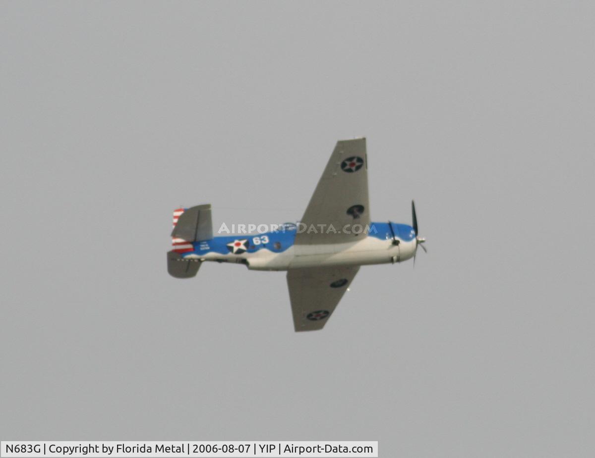 N683G, 1943 Grumman TBM-3E Avenger C/N 53768, TBM Avenger