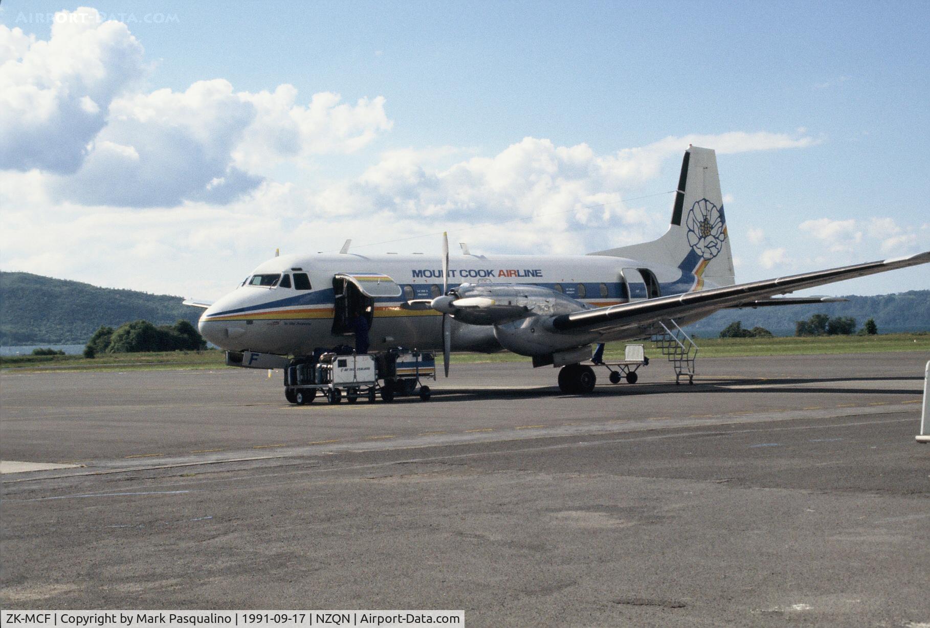 ZK-MCF, 1971 Hawker Siddeley HS.748 Series 2A C/N 1697, HS 748